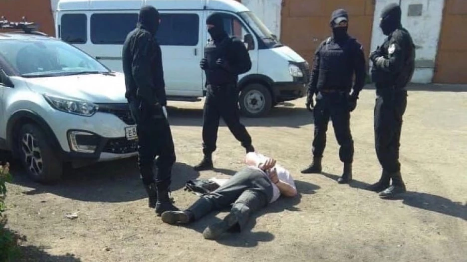 Задержание мэра Славгорода Сергея Горбунова.