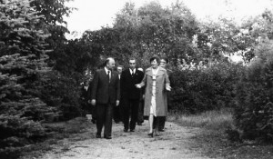 Барнаул, 1980-е. Михаил Горбачев в институте им. Лисавенко.