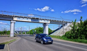 Въезд в Новоалтайск.