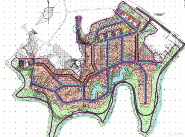 Проект коттеджного поселка. 