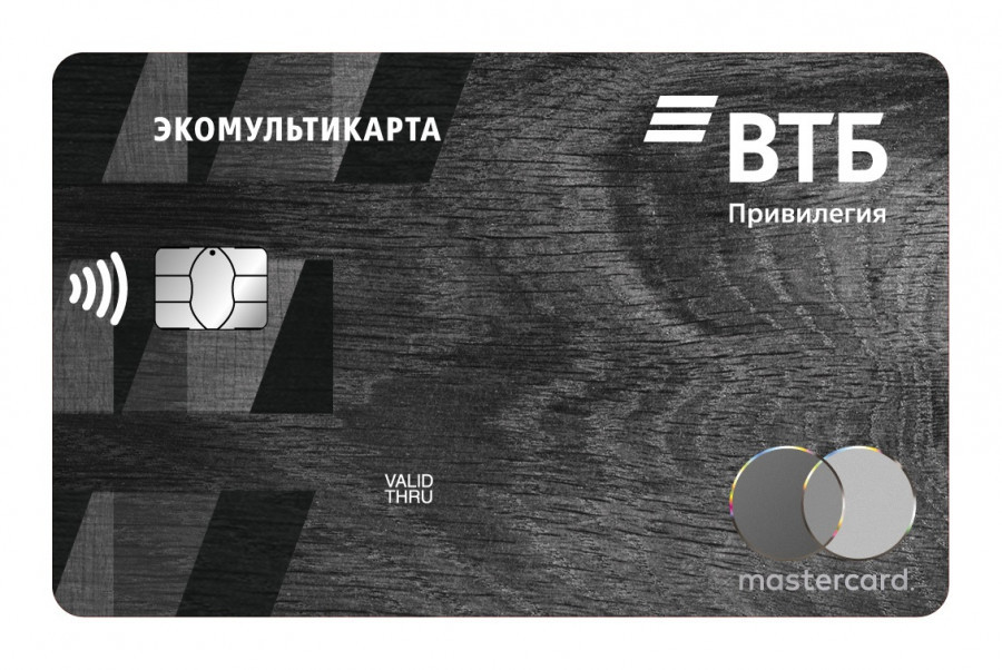 Флагманская Мультикарта ВТБ Mastercard. 