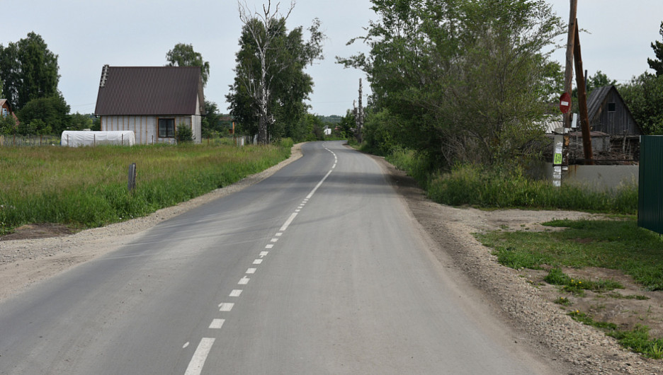 Дорожный нацпроект в Барнауле.