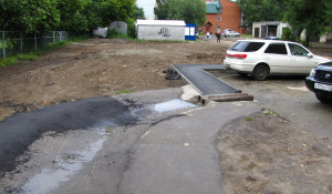 Тротуар на ул. Попова