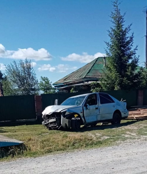 Смертельное ДТП в селе Усть-Алеус Ордынского района.