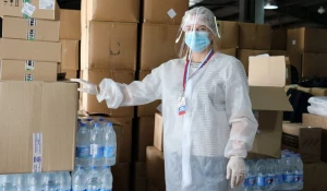 Отправка средств защиты в районы края.