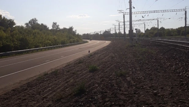 Под Барнаулом разбился мотоциклист и его пассажир. 