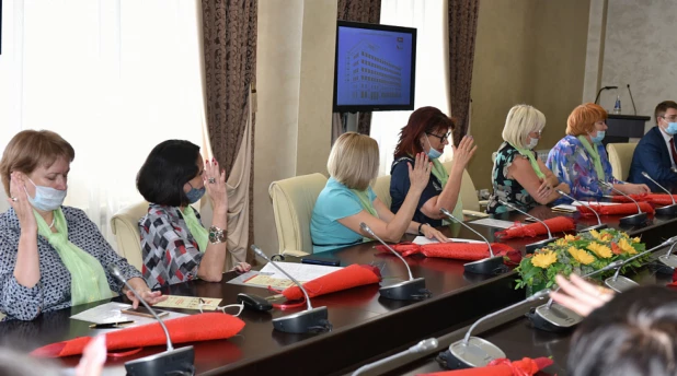 Первое заседание Света женщин в новом составе. 