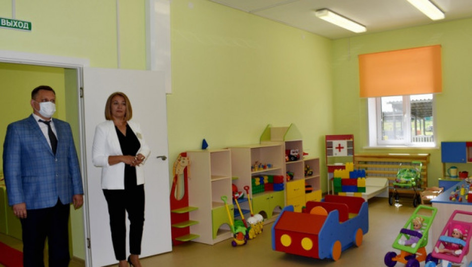 В Новоалтайск открыли большой детский сад