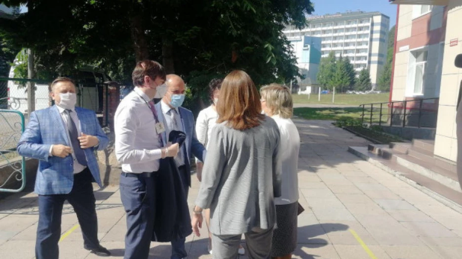 Министр просвещения РФ Сергей Кравцов в Белокурихе.