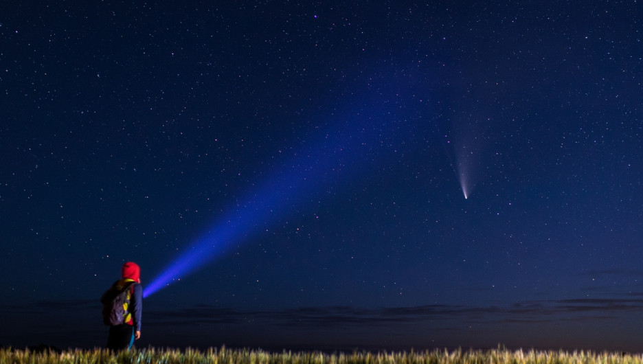 В какое время можно увидеть комету. Комета. Метеоритный поток. Метеоритный поток Лириды. Фото яркий метеорный поток..