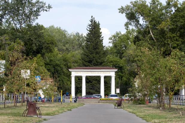 Что происходит в барнаульском парке "Изумрудный". 