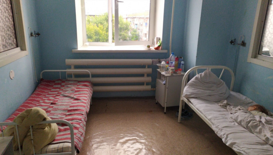 Больница в Барнауле.