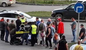 В Барнауле на пешеходном переходе сбили подростка