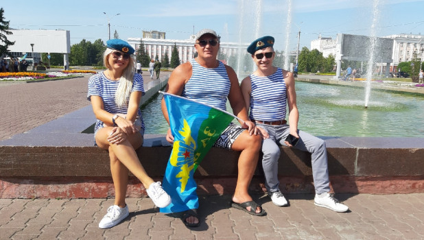 День ВДВ в Барнауле. 2 августа 2020 года. 