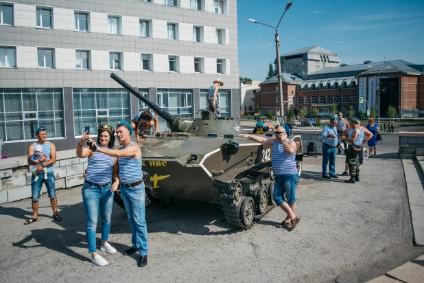 День ВДВ в Барнауле. 2 августа 2020 года. 