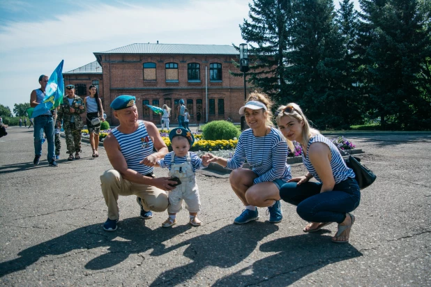 День ВДВ в Барнауле. 2 августа 2020 года. 