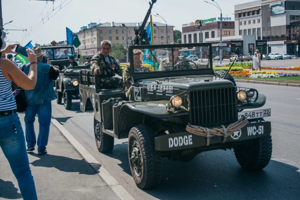 День ВДВ в Барнауле. 2 августа 2020 года. 