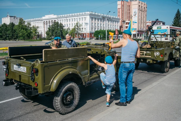 День ВДВ в Барнауле. 2 августа 2020 года. 