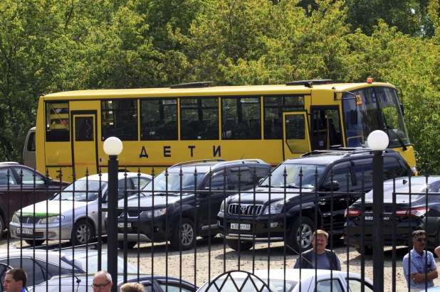 Прощание с семьей Кременских в Барнауле. 