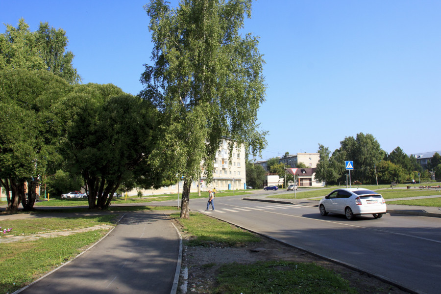 Ремонт дорог в Барнауле.