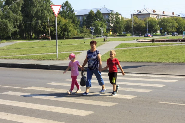 Ремонт дорог в Барнауле.