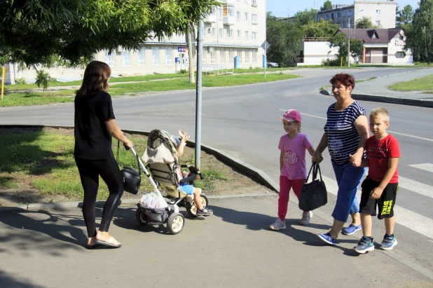 Ремонт дорог в Барнауле.