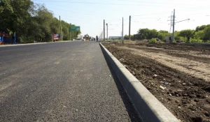 Ремонт дорог в Барнауле. 