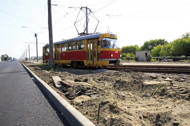 Ремонт дорог в Барнауле. 