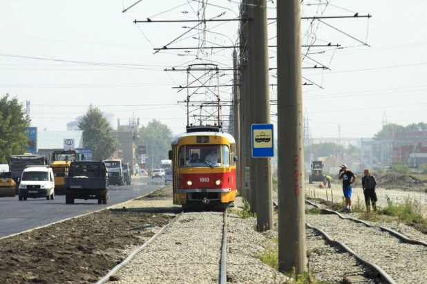 Ремонт дорог в Барнауле. 