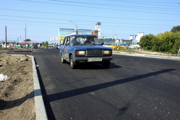 Ремонт дорог в Барнауле. 
