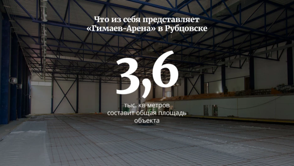 Что из себя представляет «Гимаев-Арена» в Рубцовске