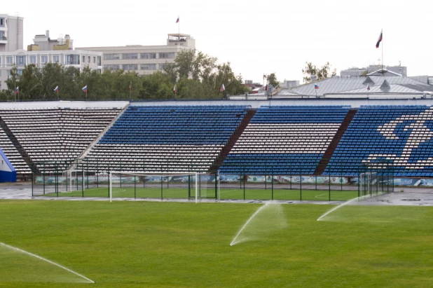 Барнаульский стадион "Динамо". 