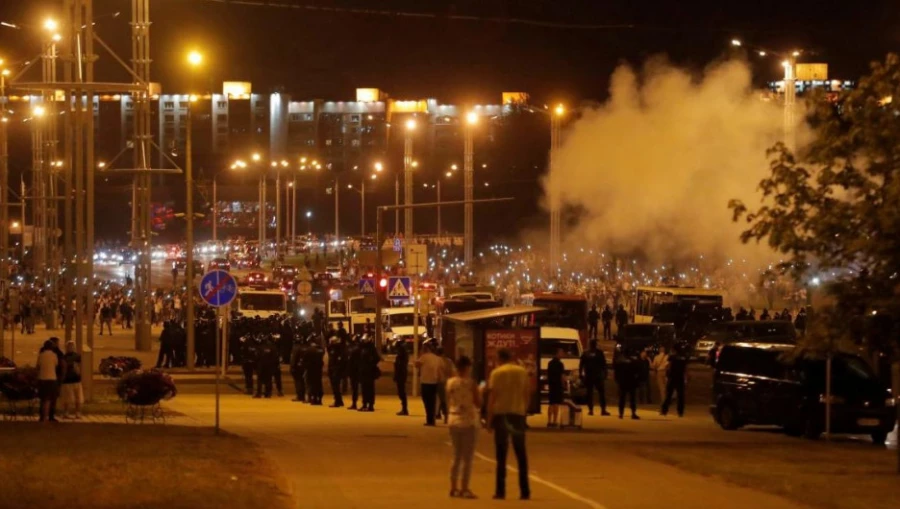 Протесты в Белоруссии. 