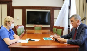 Встреча Сергея Меняйло и Татьяны Галкиной