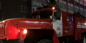 Пожарные в Белокурихе.