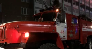 Пожарные в Белокурихе.