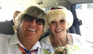 Валентина Легкоступова с супругом.