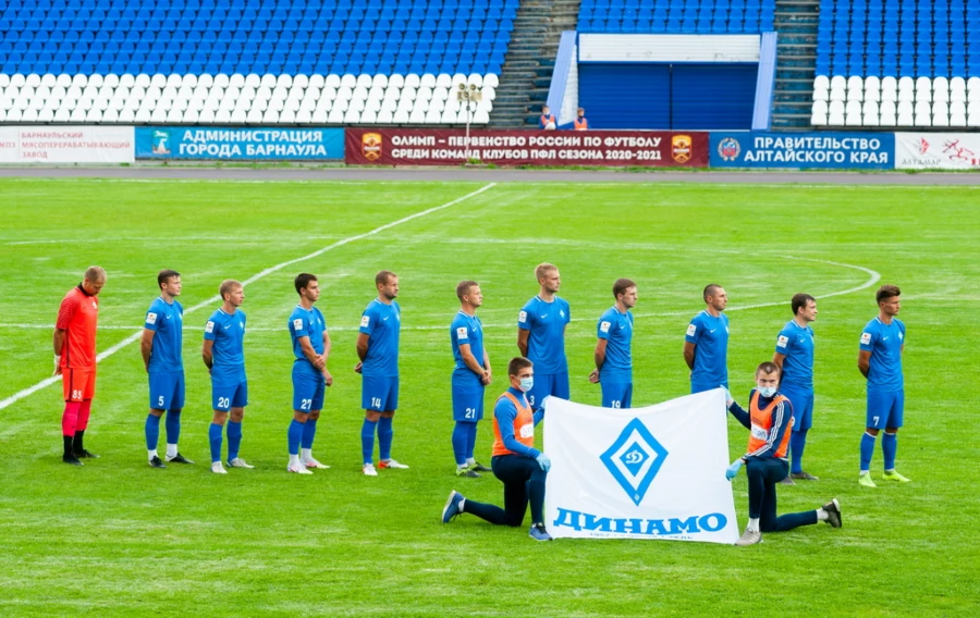 Первый домашний матч &quot;Динамо-Барнаул&quot; в сезоне 2020-2021гг. 