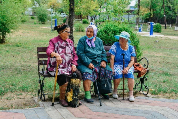 Жители Волчихинского района.