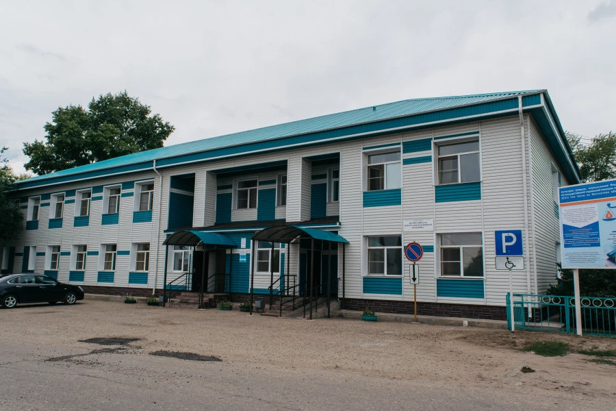 Районная больница в Волчихе.