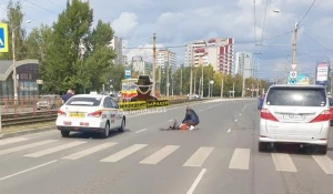 ДТП на ул. Малахова в Барнауле 26 августа 2020 года.