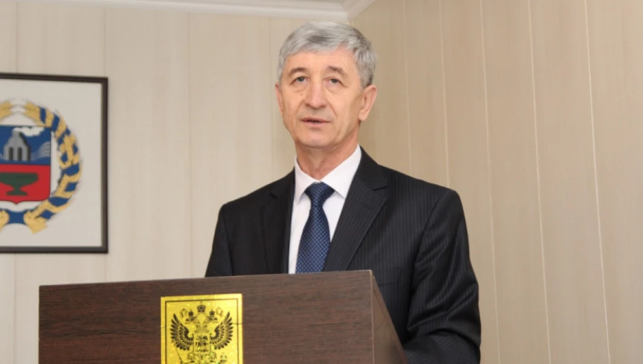 Глава Кулундинского района Сергей Балухин 