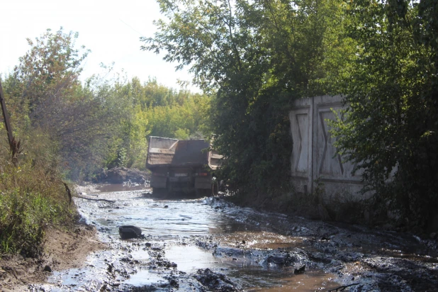 Разбитый проспект Энергетиков. 