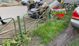 ДТП с автомобилем такси в Рубцовске.