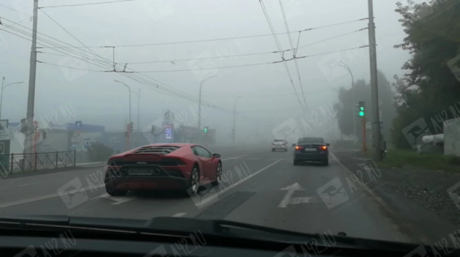 Lamborghini в Кемерове.