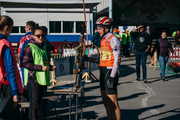 Ветеранский чемпионат страны по летнему биатлону.