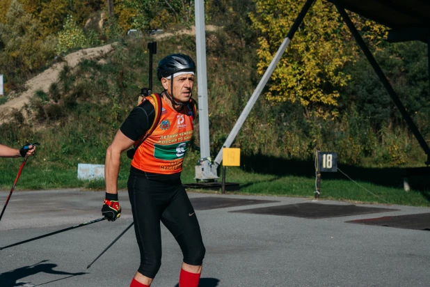 Ветеранский чемпионат страны по летнему биатлону.