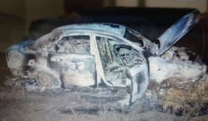 Сожгли машину и убили таксиста в Новосибирской области.