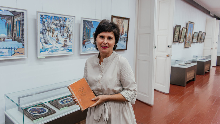 Экскурсия по музею Шукшина с новым директором Мариной Торопчиной