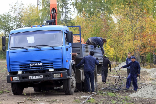 Благоустройство в парке «Изумрудный». 